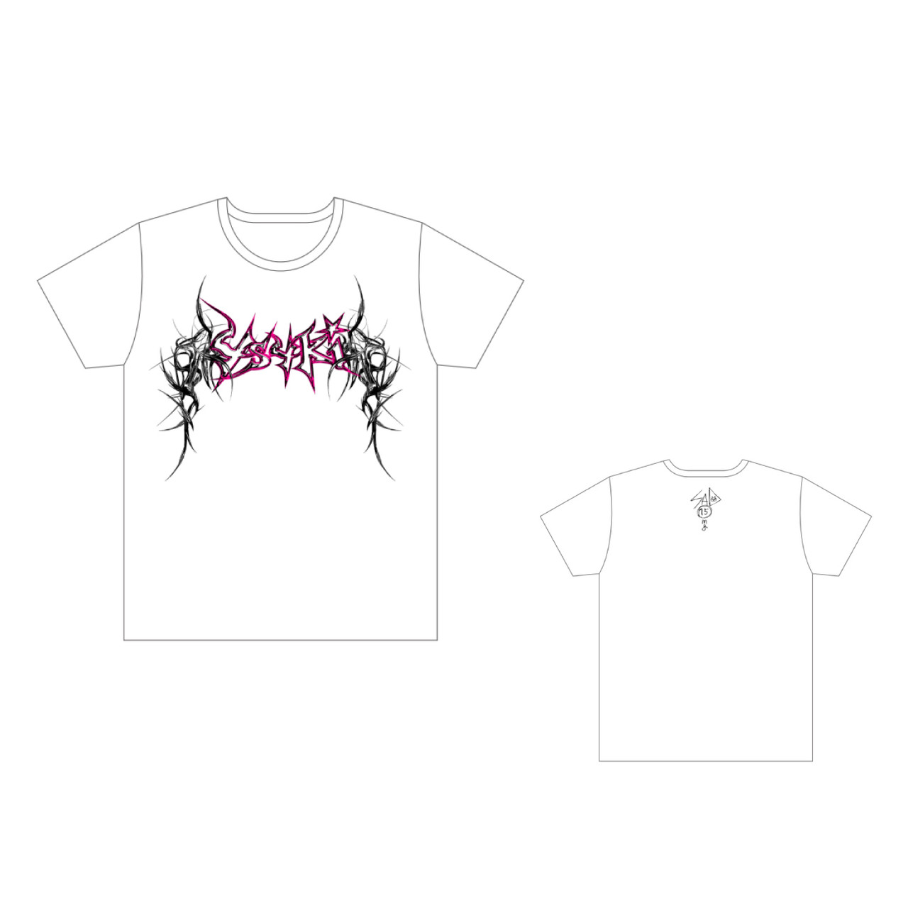 SAD15mg 4s4ki logo T-shirt[v1] Free Size | 4s4ki | VICTOR ONLINE STORE 