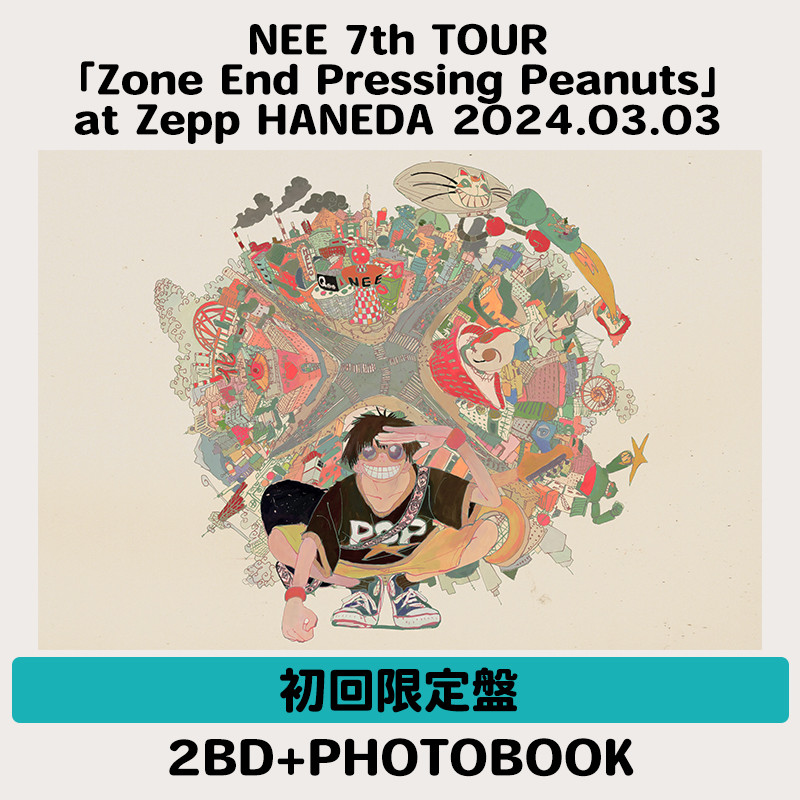 NEE 7th TOUR「Zone End Pressing Peanuts」at Zepp HANEDA 2024.03.03 