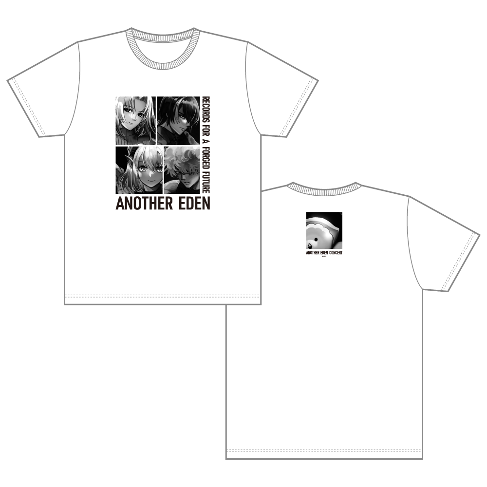 Tシャツ ホワイト XL | アナザーエデン | VICTOR ONLINE STORE