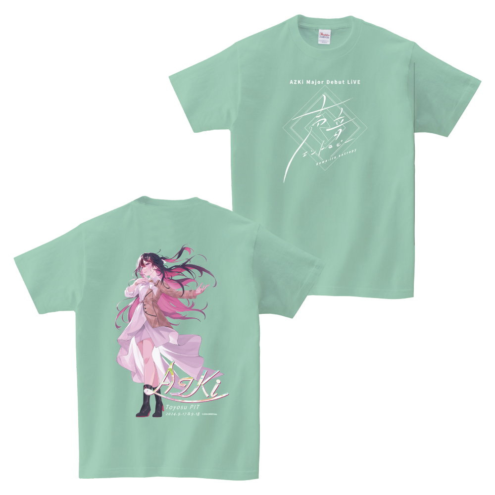 Tシャツ（グリーン） XL | AZKi | VICTOR ONLINE STORE