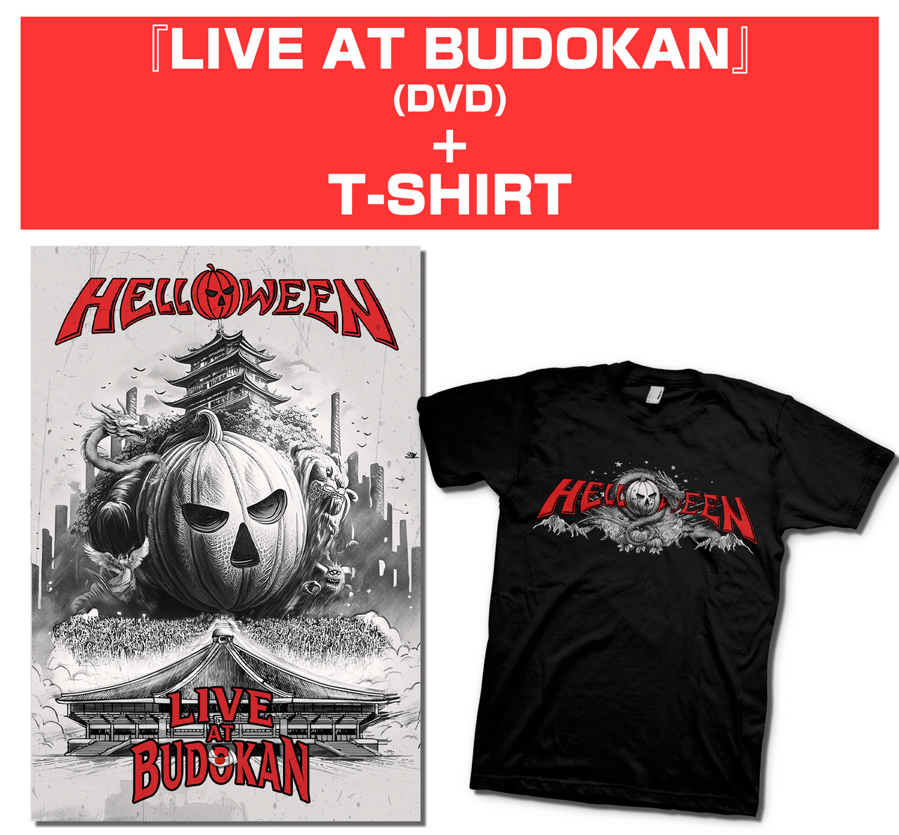 LIVE AT BUDOKAN』(DVD) + Tシャツセット(完全数量限定) S | VICTOR 