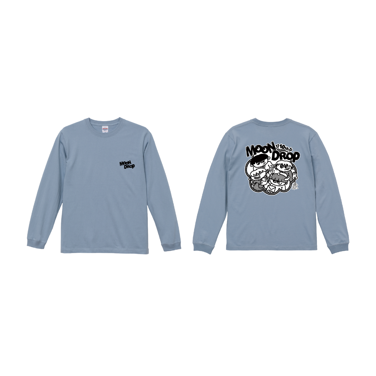 10th anniv. ロンT (アシッドブルー) XL | VICTOR ONLINE STORE