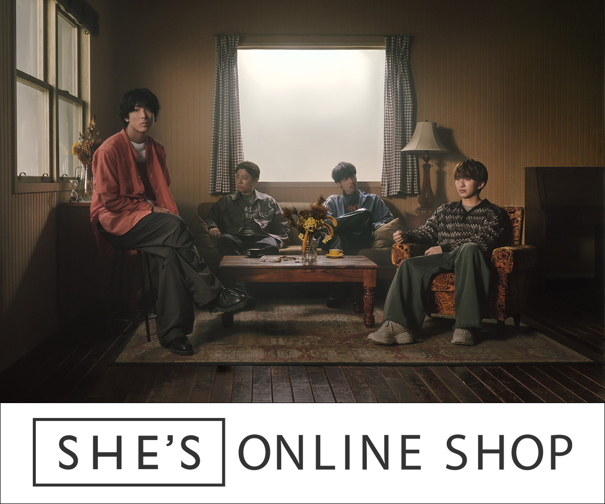 SHE'S グッズ　セット SHE'S | VICTOR ONLINE STORE