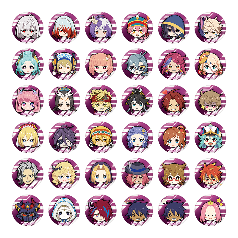 ランダム缶バッジA(全36種) | メギド72 | VICTOR ONLINE STORE