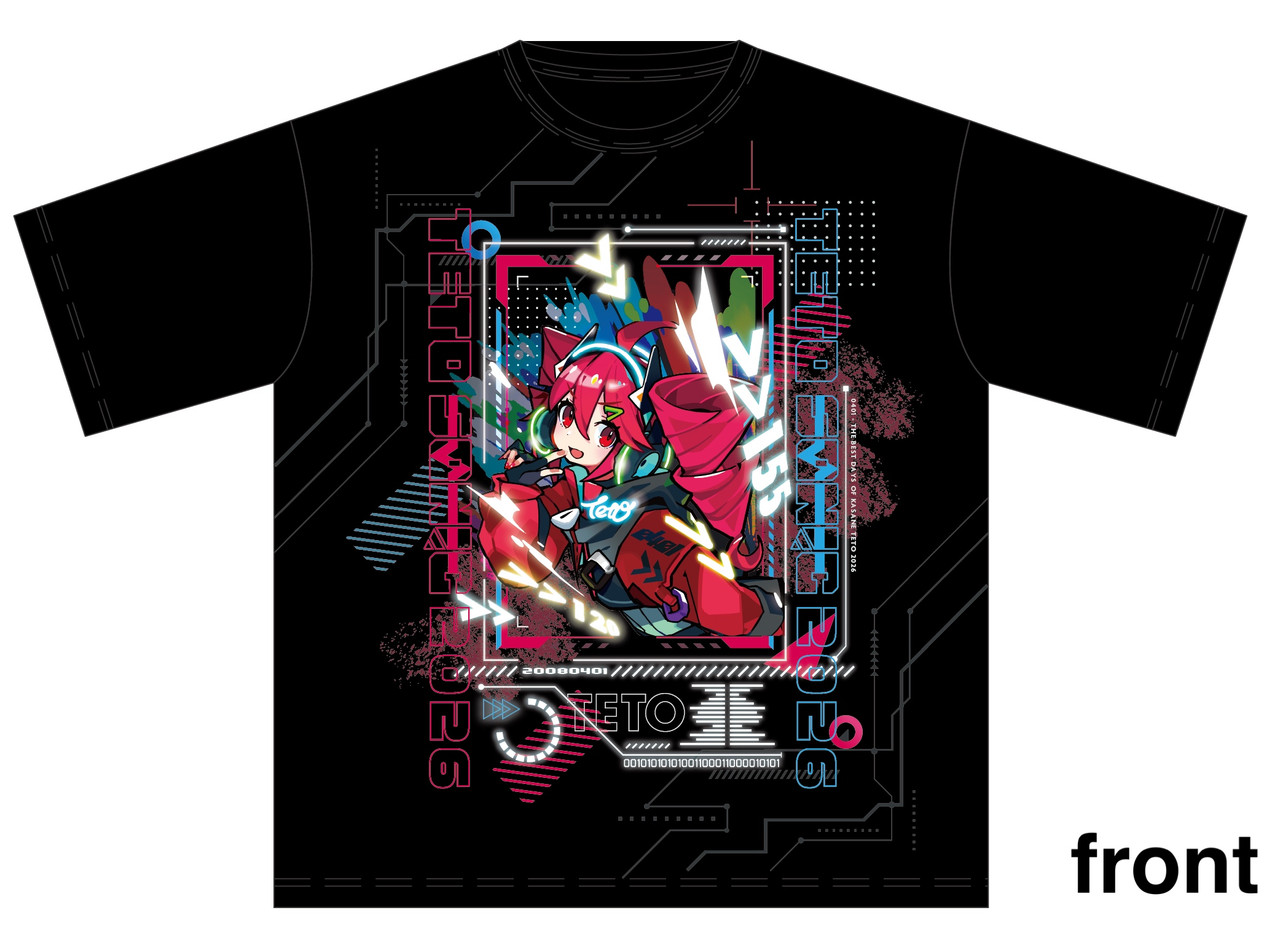 teto Tシャツ TETO SONIC 2026 ビッグシルエットTシャツ | クラウン徳間ショップ