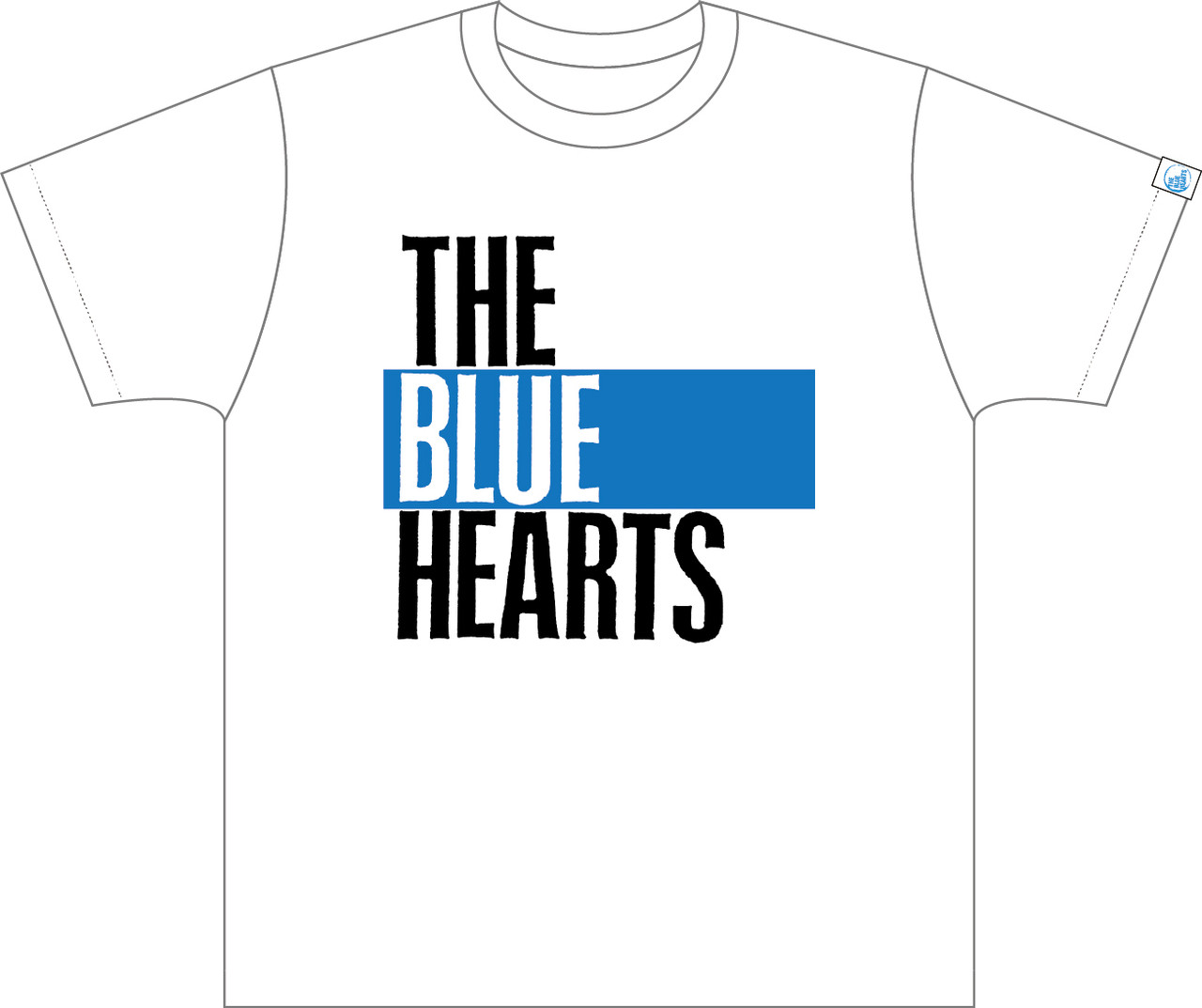 THE BLUE HEARTS | Tシャツ | 白L | クラウン徳間ショップ