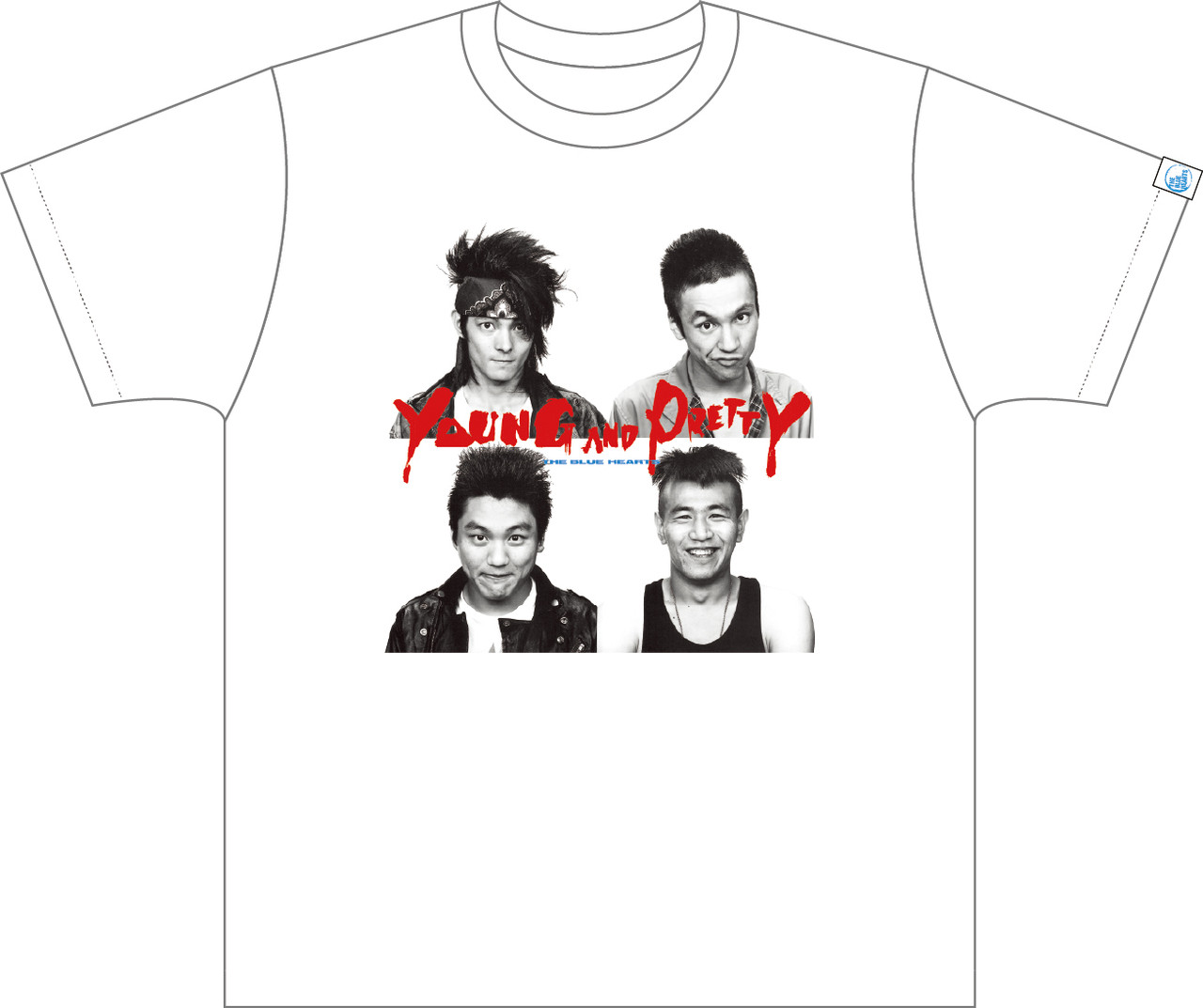 YOUNG AND PRETTY | Tシャツ | 白S | クラウン徳間ショップ