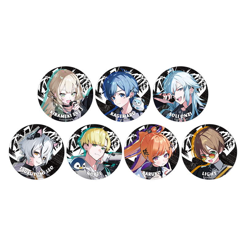 ランダム】缶バッジ(全14種) | MeSTAGE | VICTOR ONLINE STORE