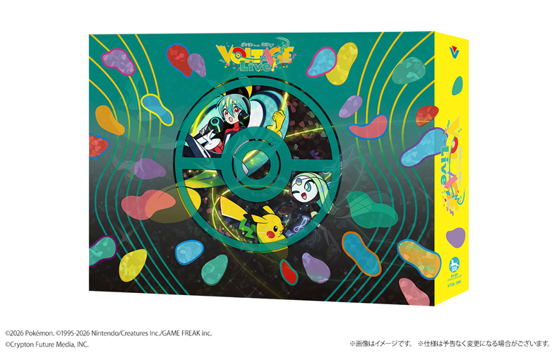 ポケモン feat.初音ミク VOLTAGE Live! | Blu-ray特装盤 | VICTOR